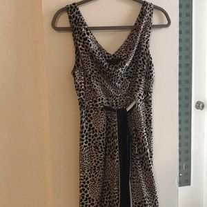 BCBGMAXAZRIA Sleeveless Print Dress
